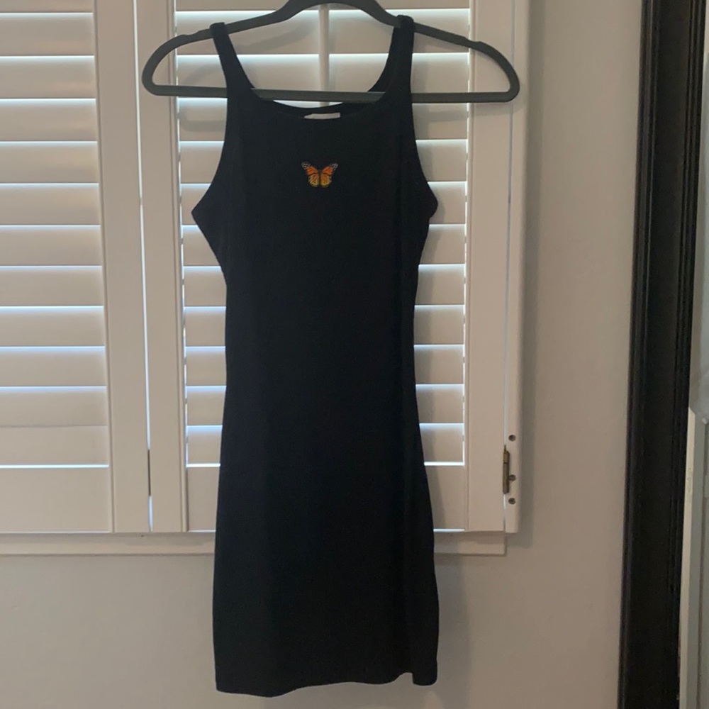 Princess Polly body con ribbed mini dress size 4